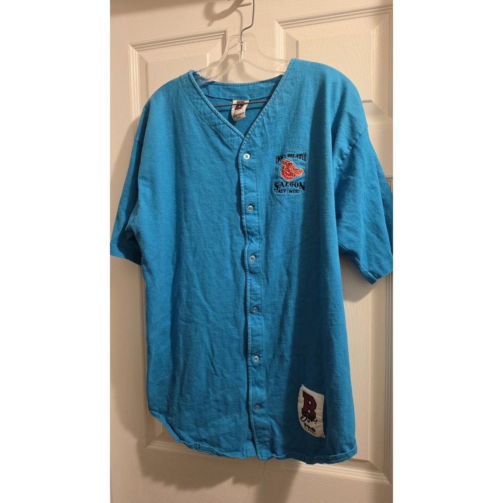 Vintage Hogs Breath Saloon Single Stitch Shirt Mens Size XXL Boa Sportswear